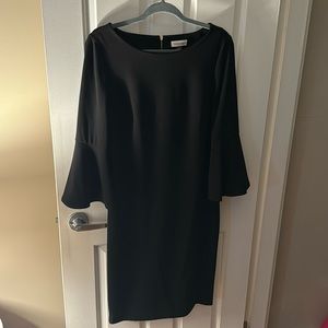 Never worn Calvin Klein size 12 black dress